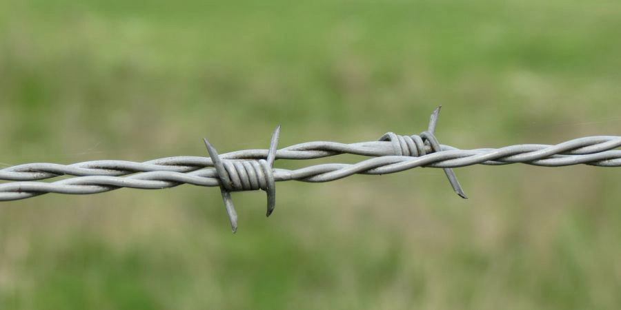 Barbed Wire (made of Tata Wiron G.I Wire)