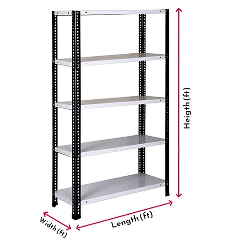 Deltaware Steel Rack for Shops and Super Market