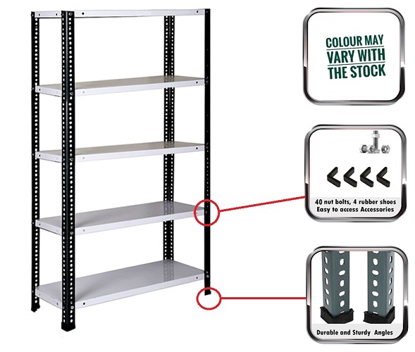 Deltaware Steel Rack for House, Shops and Super Market