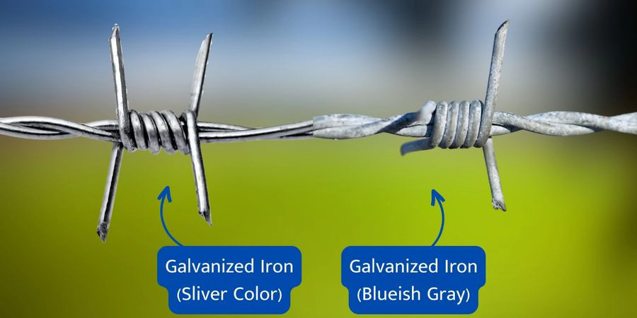 How long does a galvanized iron (GI) wire fence last?