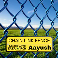 Chain Link Fence (TATA Aayush) / டாடா ஆயுஷ் கம்பி வேலி